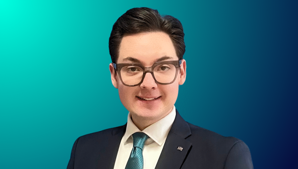 Porträt von Ricardo Dietl, Bundesvorsitzender des Deutschen Hilfsbundes